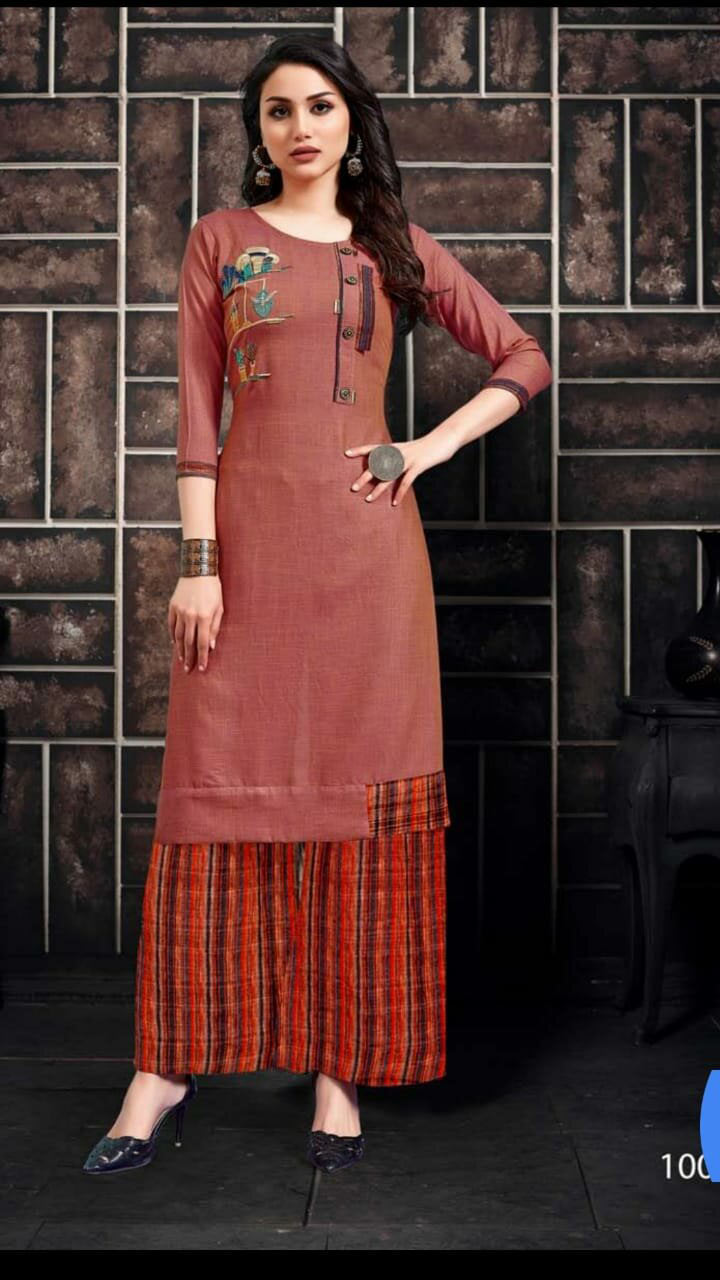Nitya Vol-7 Rayon Palazzo Designer Kurti Catalog Nitya Vol-7 Rayon Palazzo Designer Kurti Catalog